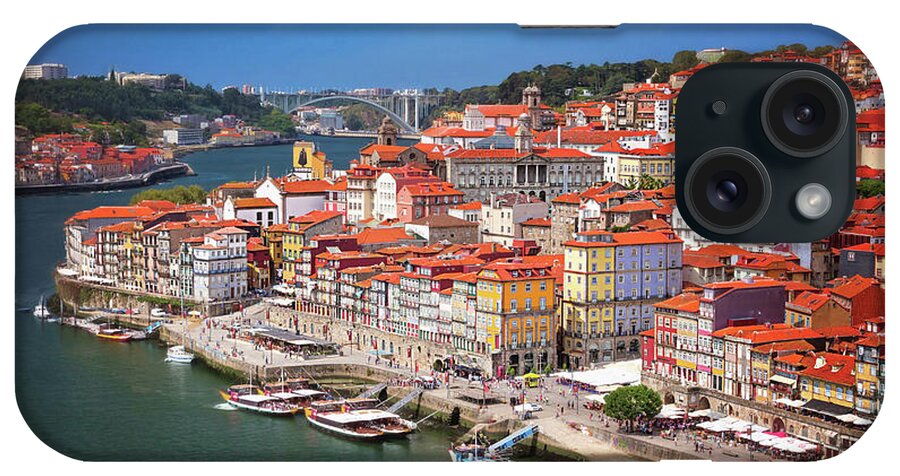 Porto iPhone Case featuring the photograph Scenes of Old Porto Portugal by Carol Japp
