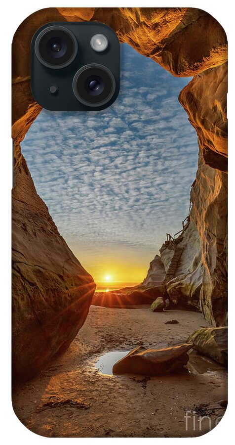 Cave iPhone Case featuring the photograph Sea Cave by Mimi Ditchie