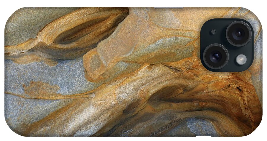  iPhone Case featuring the photograph Sea Cliff Rocks #1 by Carla Brennan