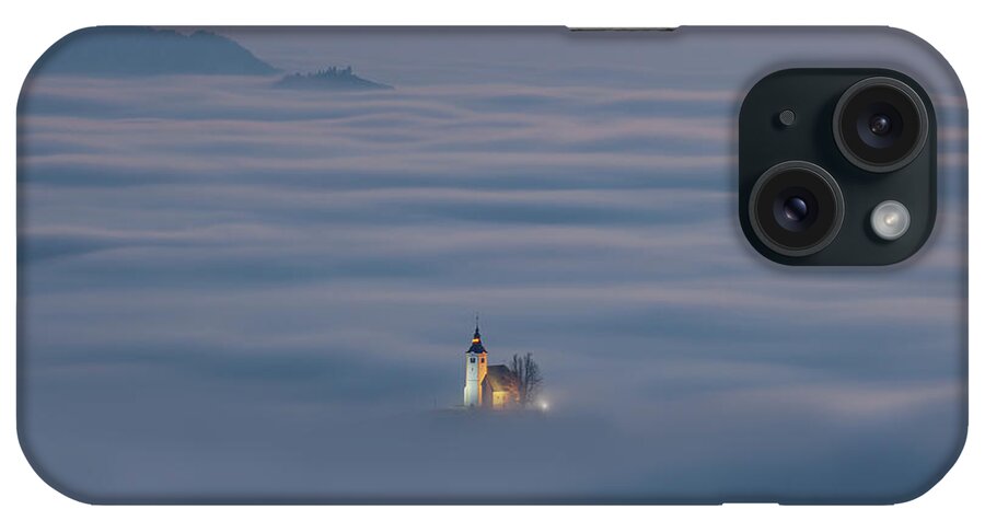 Europe iPhone Case featuring the photograph Sea of fog by Piotr Skrzypiec