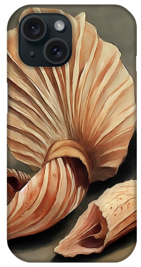 Sea iPhone Case featuring the digital art Sea Shells by Long Shot