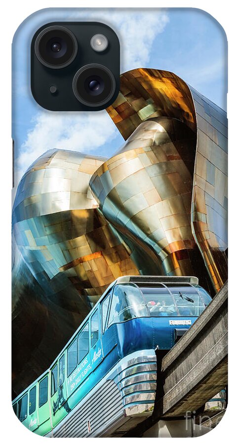 Seattle iPhone Case featuring the photograph Seattle Monorail by Matteo Colombo
