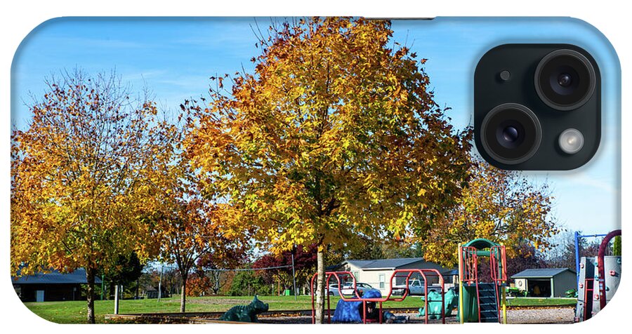 Sedro-woolley Playground iPhone Case featuring the photograph Sedro-Woolley Playground by Tom Cochran