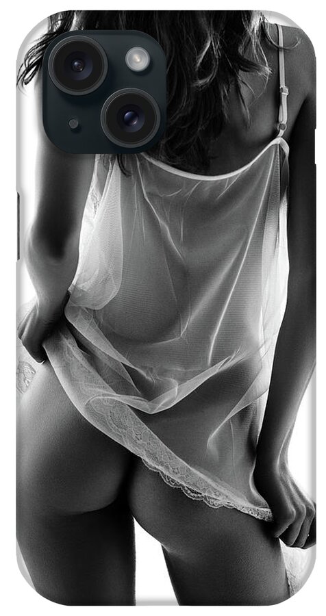Woman iPhone Case featuring the photograph Sensual Nude Woman 15 by Johan Swanepoel