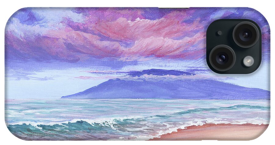 Seascape iPhone Case featuring the painting Serenity by Darice Machel McGuire