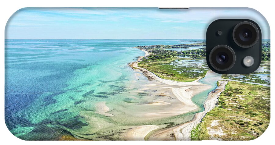 Woodneck iPhone Case featuring the photograph Shades of Blue by Veterans Aerial Media LLC