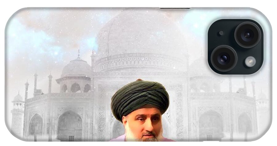  iPhone Case featuring the digital art Shaykh Nurjan - Taj by Sufi Meditation Center