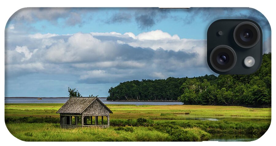 Landscape iPhone Case featuring the photograph Shelter by Linda Villers