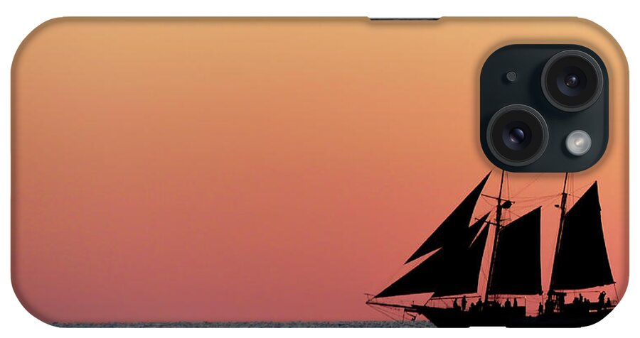 Sailing iPhone Case featuring the photograph Sherbert Sunset by Margaret Pitcher