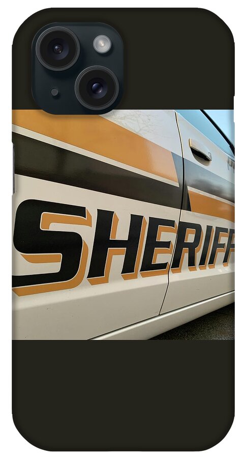 Sheriff iPhone Case featuring the photograph Sheriff by Lee Darnell