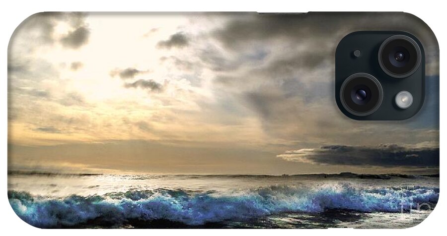 Ocean iPhone Case featuring the photograph Shiny Surf by Kimberly Furey