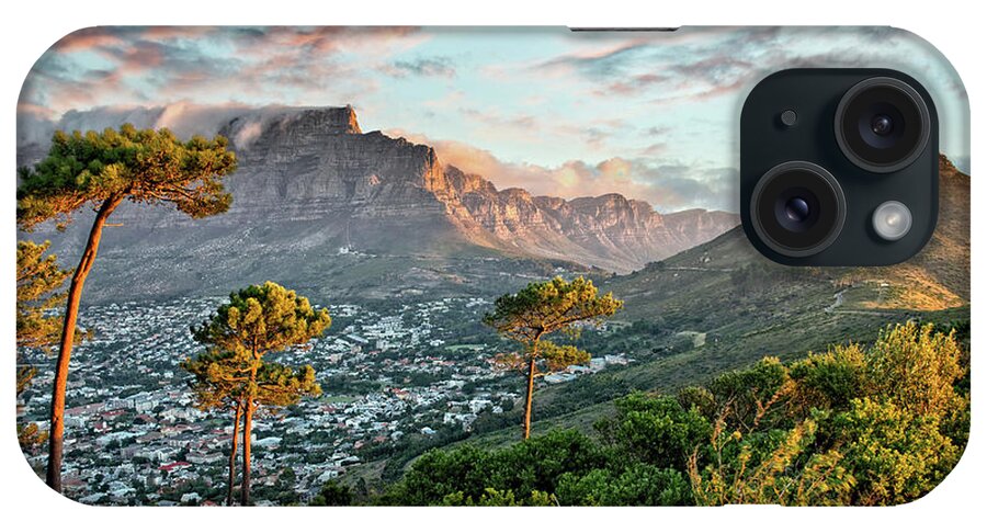 Cape Town iPhone Case featuring the photograph Signal Hill in Cape Town, South Africa by Delphimages Photo Creations