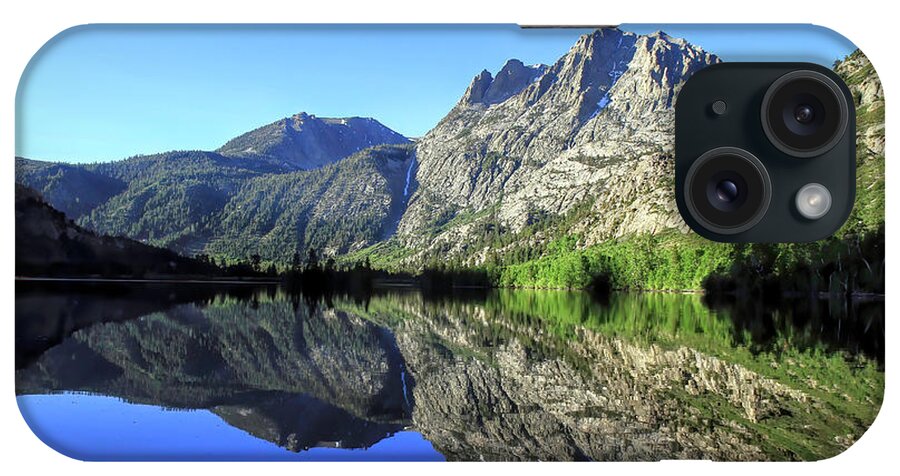 Silver Lake iPhone Case featuring the photograph Silver Lake by Donna Kennedy