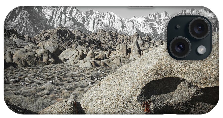 Alabama Hills iPhone Case featuring the photograph Silver Sierra View 3 by Ryan Weddle