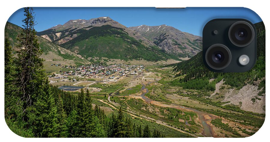 Colorado iPhone Case featuring the photograph Silverton Colorado Panorama by Mary Lee Dereske