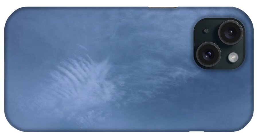 Clouds iPhone Case featuring the photograph Sky Feather by Kimberly Furey