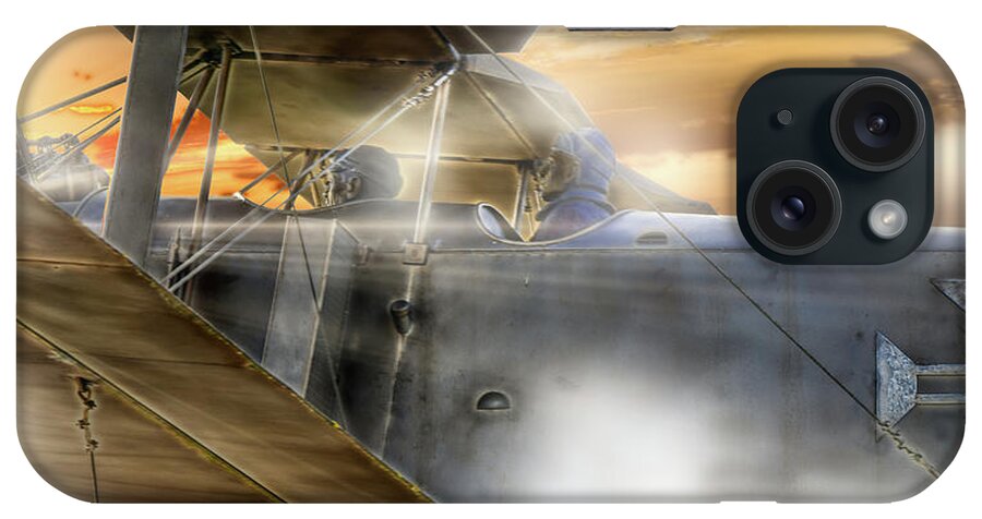 World War I iPhone Case featuring the photograph Sky pilots by Micah Offman