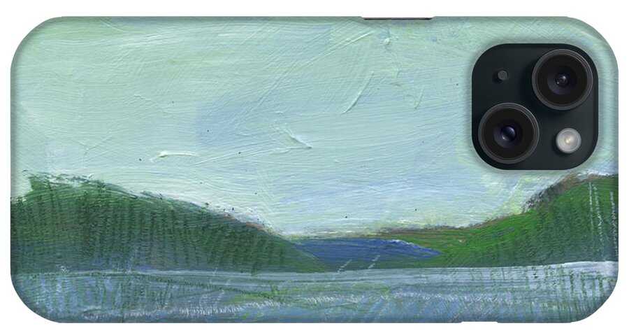 Water iPhone Case featuring the painting Skyscape #7 by Tim Nyberg