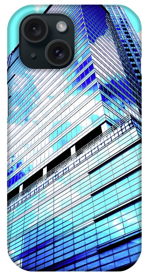 Skyscraper iPhone Case featuring the photograph Skyscraper In Warsaw, Poland 25 by John Siest