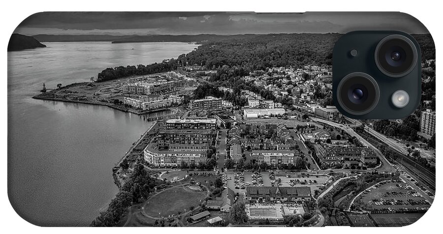Tarrytown iPhone Case featuring the photograph Sleepy Hollow Tarrytown NY BW by Susan Candelario