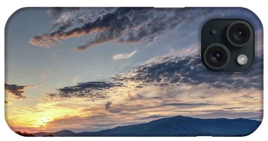 Smoky Mountains iPhone Case featuring the photograph Smoky Mountain Sunrise 2 by Phil Perkins