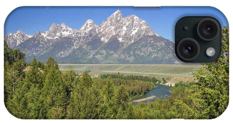 Wyoming iPhone Case featuring the photograph Snake River Overlook by Ed Stokes