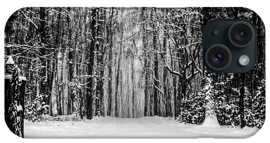 Catskills iPhone Case featuring the photograph Snow Storm by Louis Dallara