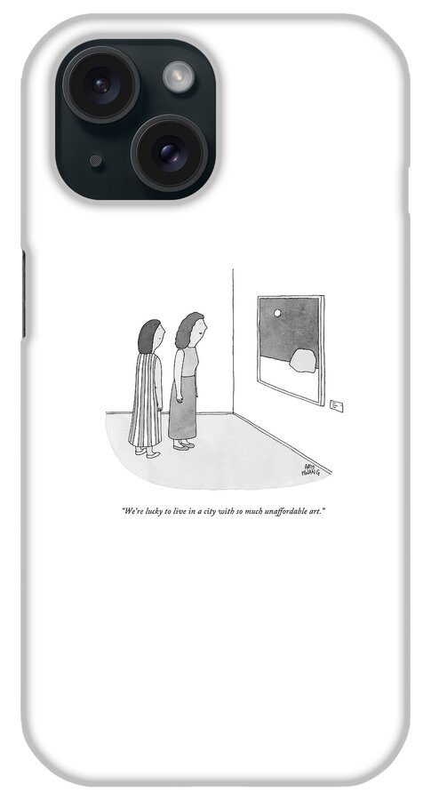 So Much Unaffordable Art iPhone Case