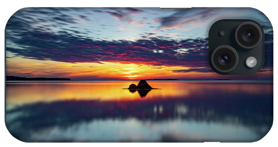 Long Exposure iPhone Case featuring the photograph Soft Blue by William Bretton