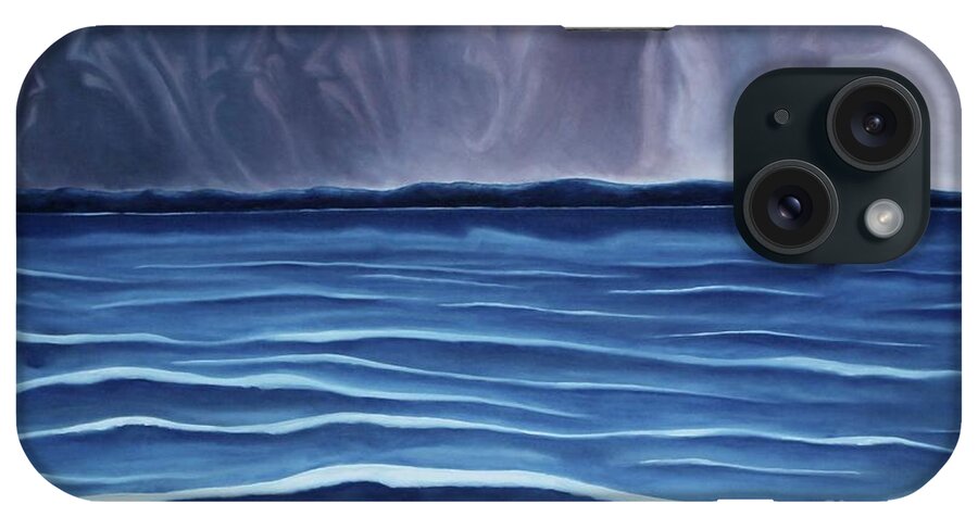 Tmad iPhone Case featuring the painting Solitude by Michael TMAD Finney