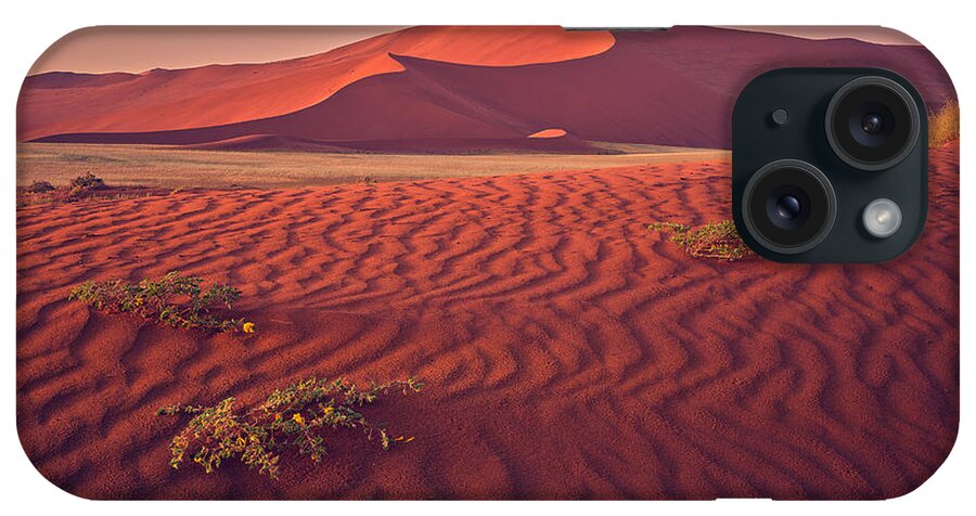 Sossusvlei iPhone Case featuring the photograph Sossusvlei at Dawn by Peter Boehringer
