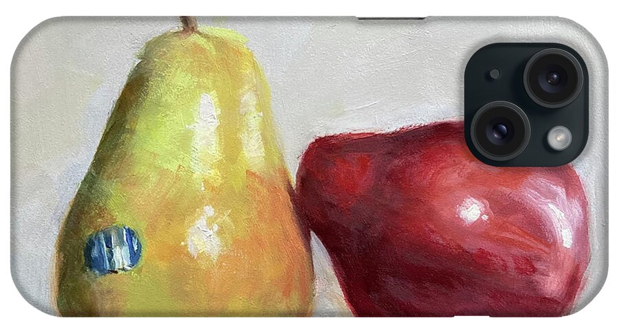 Pears iPhone Case featuring the painting Soulmates by Susan N Jarvis