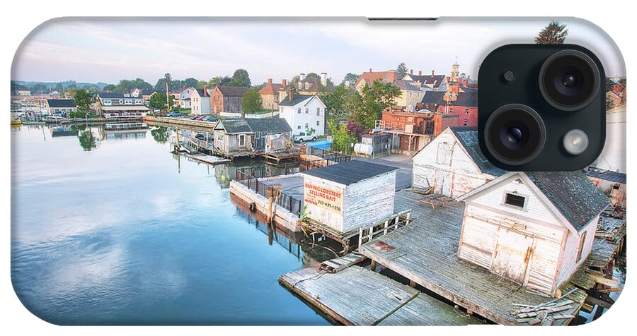 South End Docks iPhone Case featuring the photograph South End Docks by Eric Gendron