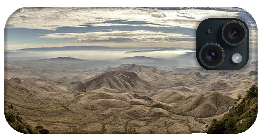 Big Bend National Park iPhone Case featuring the photograph South Rim Panorama by Kelly VanDellen