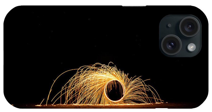 Texture iPhone Case featuring the photograph Sparks 8 by Pelo Blanco Photo