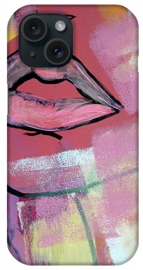 Beauty iPhone Case featuring the painting Speak Softly by Leslie Porter