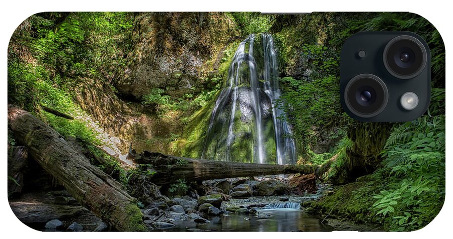 Spirit Falls iPhone Case featuring the photograph Spirit Falls with Reflections by Belinda Greb