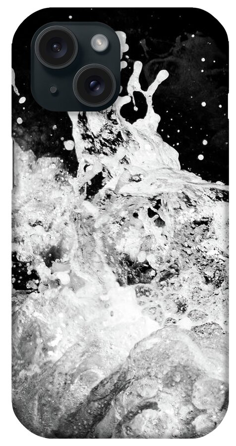 Water iPhone Case featuring the photograph Splashing Waves by Bonny Puckett
