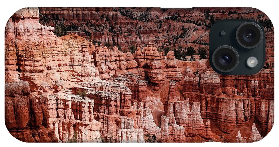 Bryce Canyon iPhone Case featuring the photograph spot light at Bryce Canyon by Alberto Zanoni