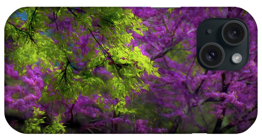 Purple iPhone Case featuring the photograph Spring Arrives by Jim Signorelli