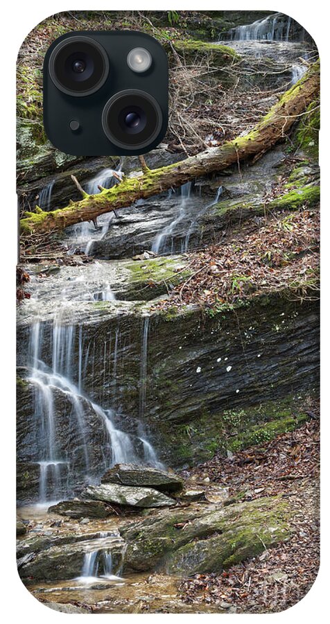 Tennessee iPhone Case featuring the photograph Spring Fed Waterfall by Phil Perkins