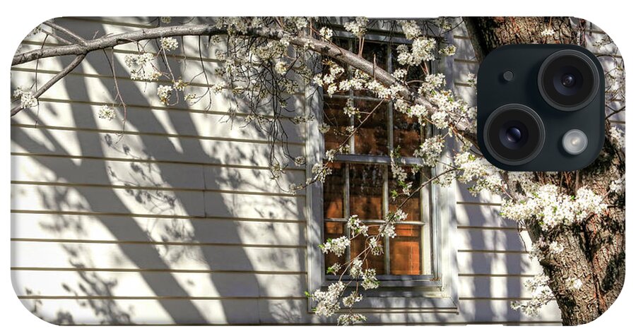 Ranch House iPhone Case featuring the photograph Spring Shadows by Donna Kennedy