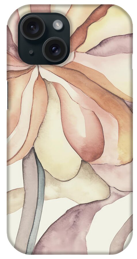 Abstract iPhone Case featuring the painting Springtime Inspiration by Greg Collins