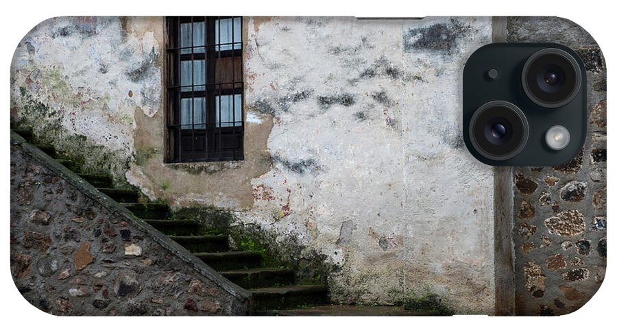 Staircase iPhone Case featuring the photograph Staircase in Patzcuaro, Mexico by Bonnie Colgan