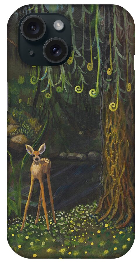 Independence iPhone Case featuring the painting Standing on My Own by Mindy Huntress