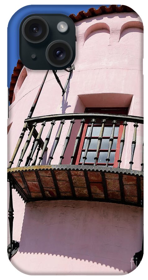 Santa Barbara iPhone Case featuring the photograph Starcrossed Balcony by Erin Marie Davis