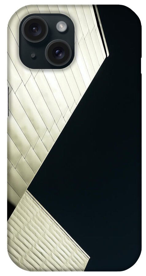 Architecture iPhone Case featuring the photograph Steel 9805 by Rick Perkins