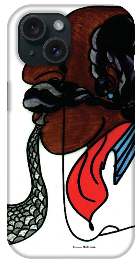  iPhone Case featuring the painting Still Smokin by Jimmy Williams