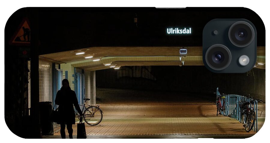 Architecture iPhone Case featuring the photograph Stockholm underpass by Alexander Farnsworth