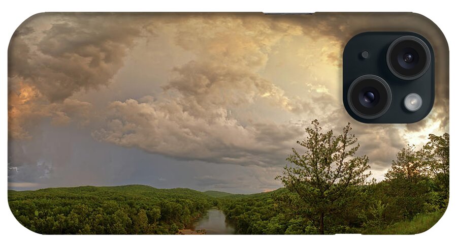 Storm iPhone Case featuring the photograph Storm at Owls Bend by Robert Charity